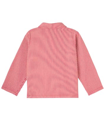 Camisa Luc de sarga de algodón a rayas | Konges Sløjd