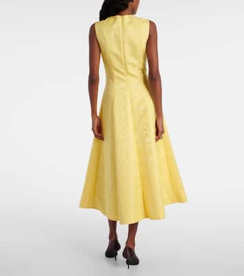 Midikleid Mara aus Moiré | Emilia Wickstead