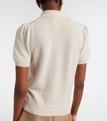 Cashmere polo sweater | Jardin des Orangers