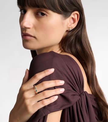 Ring Cablepir® Micro aus 18kt Gelbgold mit Topas | David Yurman