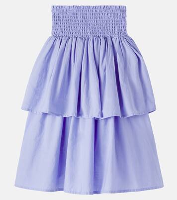 Brenna tiered cotton skirt | Molo