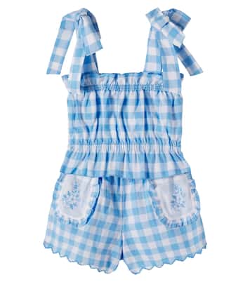 Set Viola aus Top und Shorts aus Baumwolle | Bebe Organic