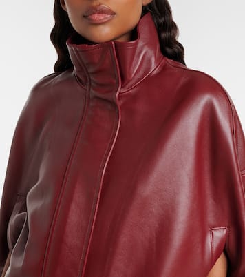 Mantella in pelle | Balenciaga