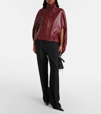 Mantella in pelle | Balenciaga