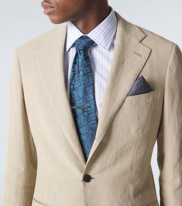 Checked cotton poplin shirt | Charvet