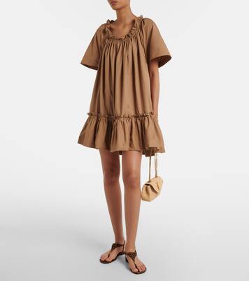 Loulou Mini raffia shoulder bag | Saint Laurent