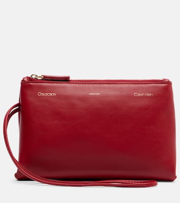 Essential Case Mini leather clutch | Calvin Klein Collection