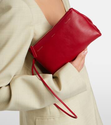Essential Case Mini leather clutch | Calvin Klein Collection