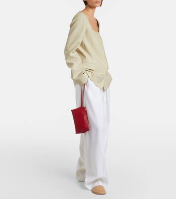 Essential Case Mini leather clutch | Calvin Klein Collection