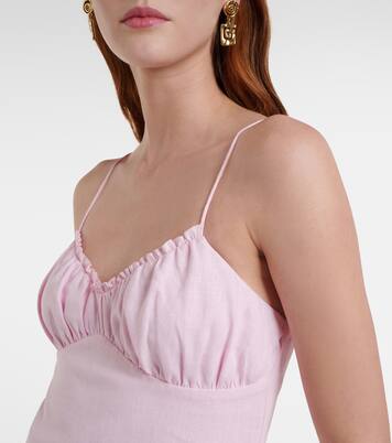 Vestido midi Vares de lino | Faithfull