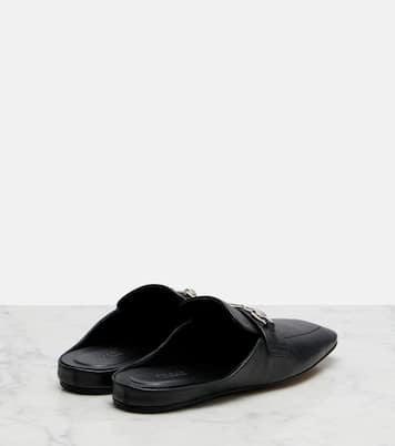 Ragazzo Horsebit leather mules | Gucci