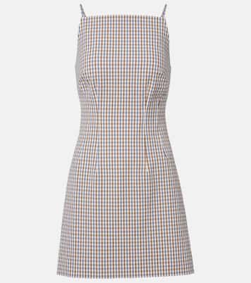 Robe en coton à motif vichy | Veronica Beard