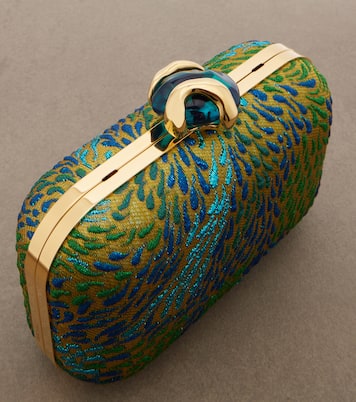 Cloud brocade clutch | Jimmy Choo
