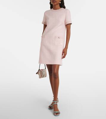 VLogo tweed minidress | Valentino