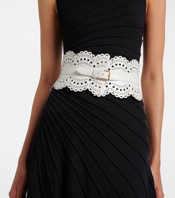 Vienne leather belt | Alaïa