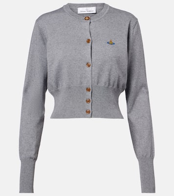 Bea cropped cotton and cashmere cardigan | Vivienne Westwood