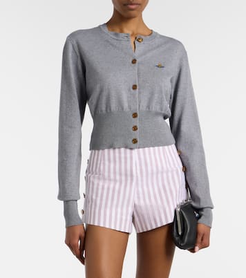 Bea cropped cotton and cashmere cardigan | Vivienne Westwood