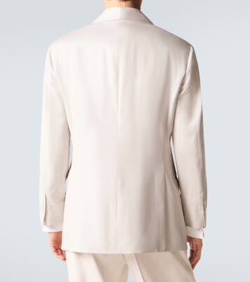 Blazer aus Seide | Brunello Cucinelli