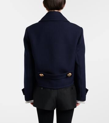 Double-breasted wool jacket | Balenciaga
