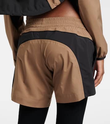 Colorblocked taffeta shorts | Balenciaga