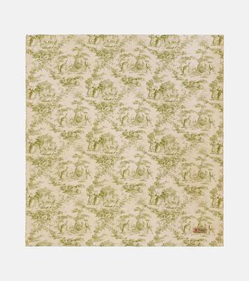 Glafira floral linen tablecloth | The House of Lyria