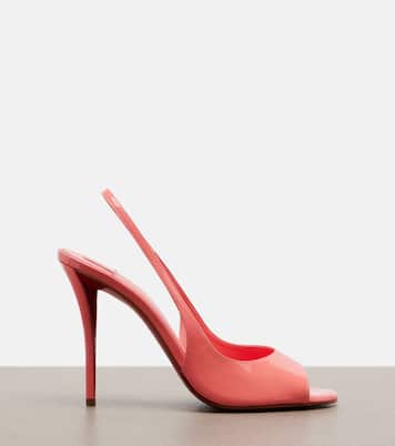 Slingback-Sandalen Miss Z aus Lackleder | Christian Louboutin