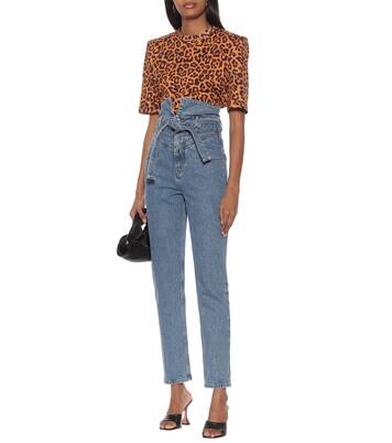 High-rise straight jeans | The Attico