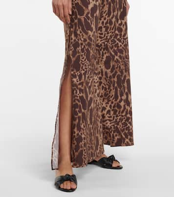 Claudia leopard-print cotton pants | Alexandra Miro
