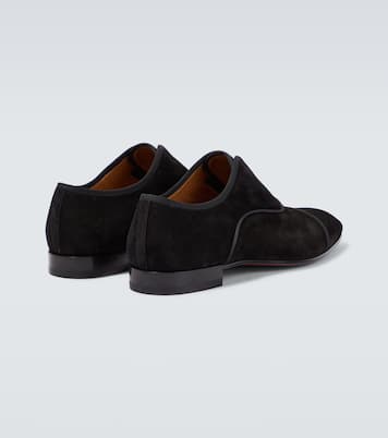 Alpha Male velour Oxford shoes | Christian Louboutin