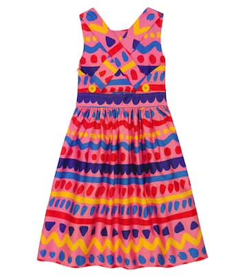Robe imprimée en coton | Stella McCartney Kids