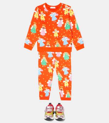 Printed cotton tracksuit | Stella McCartney Kids