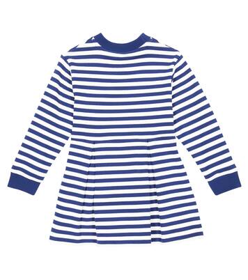 Striped cotton jersey dress | Dolce&Gabbana Kids