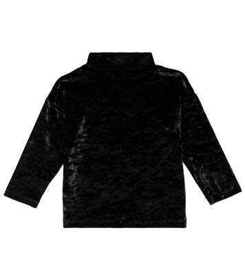 Velvet mockneck top | Mini Rodini