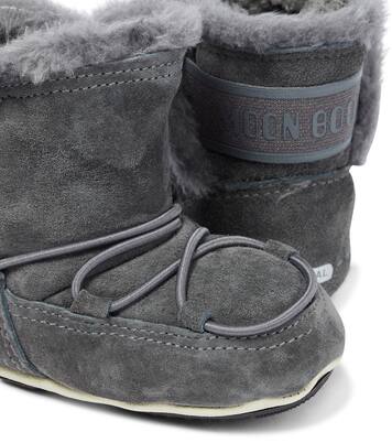 Baby Schneestiefel Crib aus Veloursleder | Moon Boot Kids