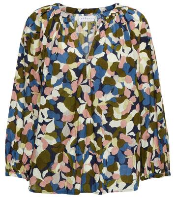 Blouse imprimée en coton | Velvet