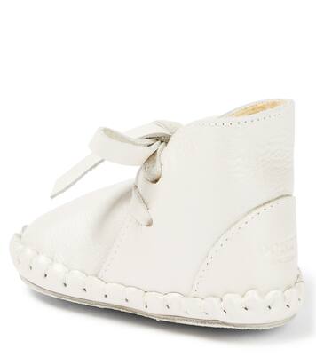 Baby Pina leather booties | Donsje
