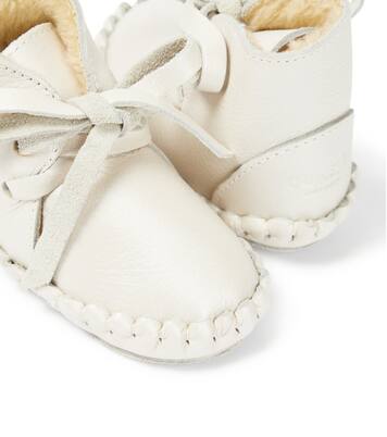 Baby Pina leather booties | Donsje