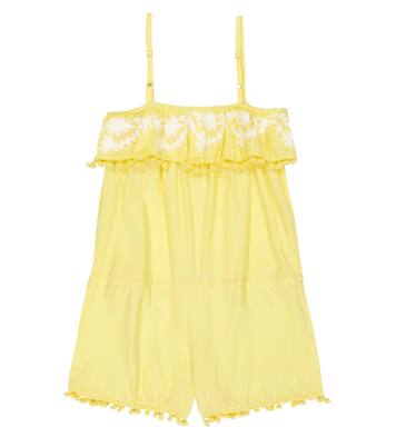Baby Eisha embroidered playsuit | Melissa Odabash Kids