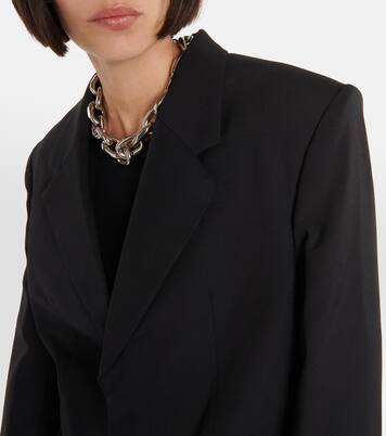 Blazer aus Wolle mit Spitze | Dion Lee