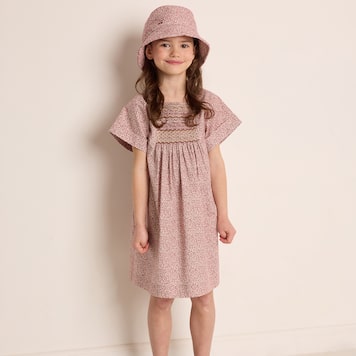 Paysanne floral cotton dress | Bonpoint