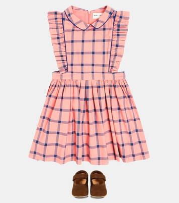 Thelma ruffled checked cotton dress | Morley