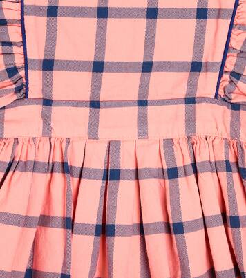 Thelma ruffled checked cotton dress | Morley