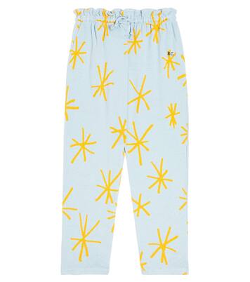 Sparkle cotton jersey sweatpants | Bobo Choses