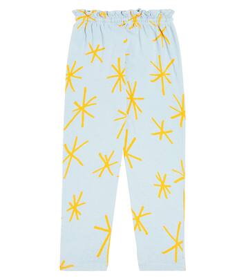 Sparkle cotton jersey sweatpants | Bobo Choses