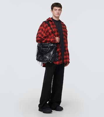  Le Cagole Medium leather tote bag | Balenciaga