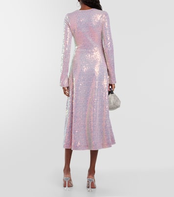 Robe midi à sequins | Rotate