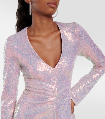 Robe midi à sequins | Rotate