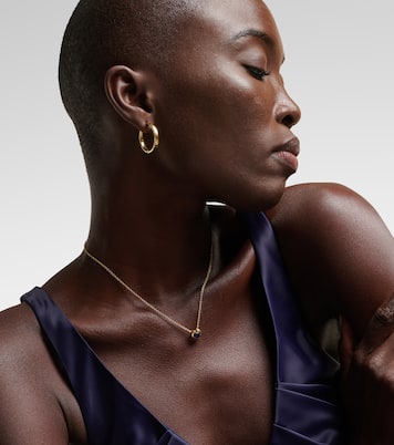 Collana in oro 18kt con zaffiro blu | Octavia Elizabeth