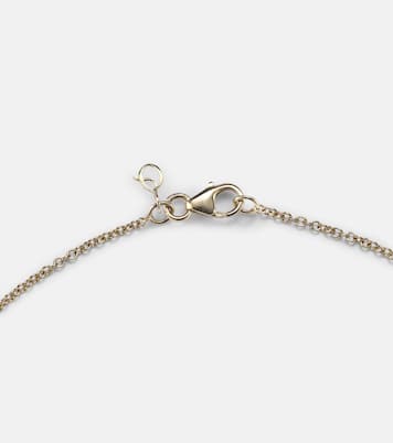 Collana in oro 18kt con zaffiro blu | Octavia Elizabeth