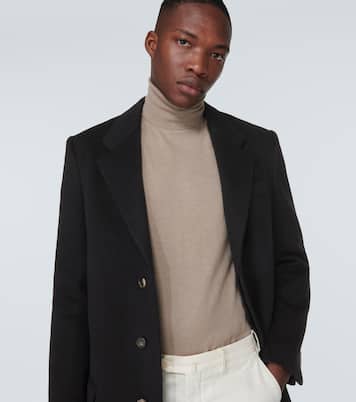 Slade single-breasted cashmere coat | Gabriela Hearst